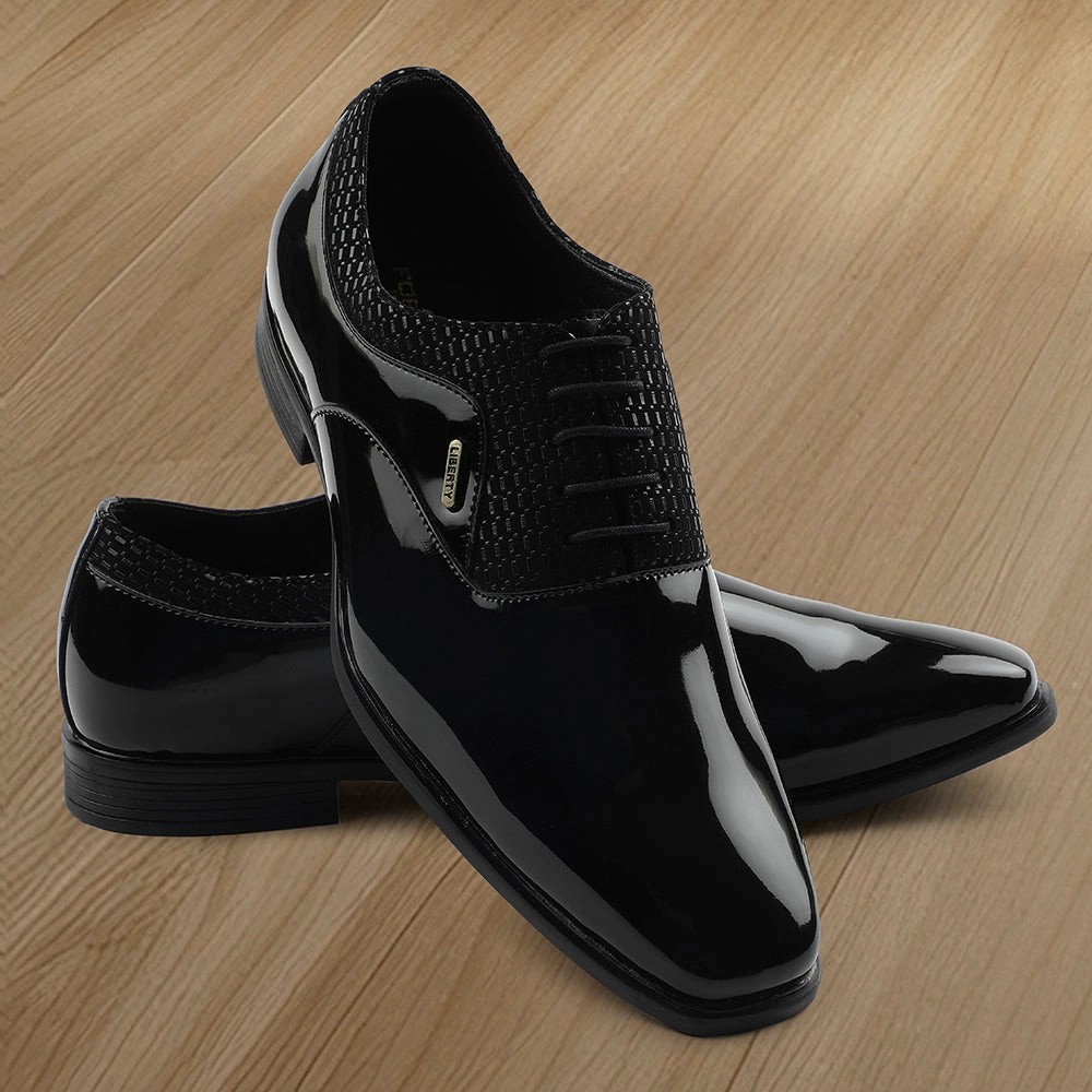 Fortune Black Formal Lacing Oxford Shoes For Mens A998-07 By Liberty Image Rock Climbing Shoe Sole