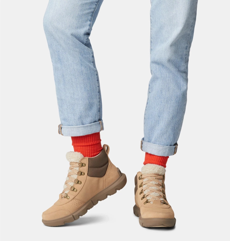 Sorel Women's Explorer Next Hiker - Canoe/Wet Sand Waterproof Shoes Slip On