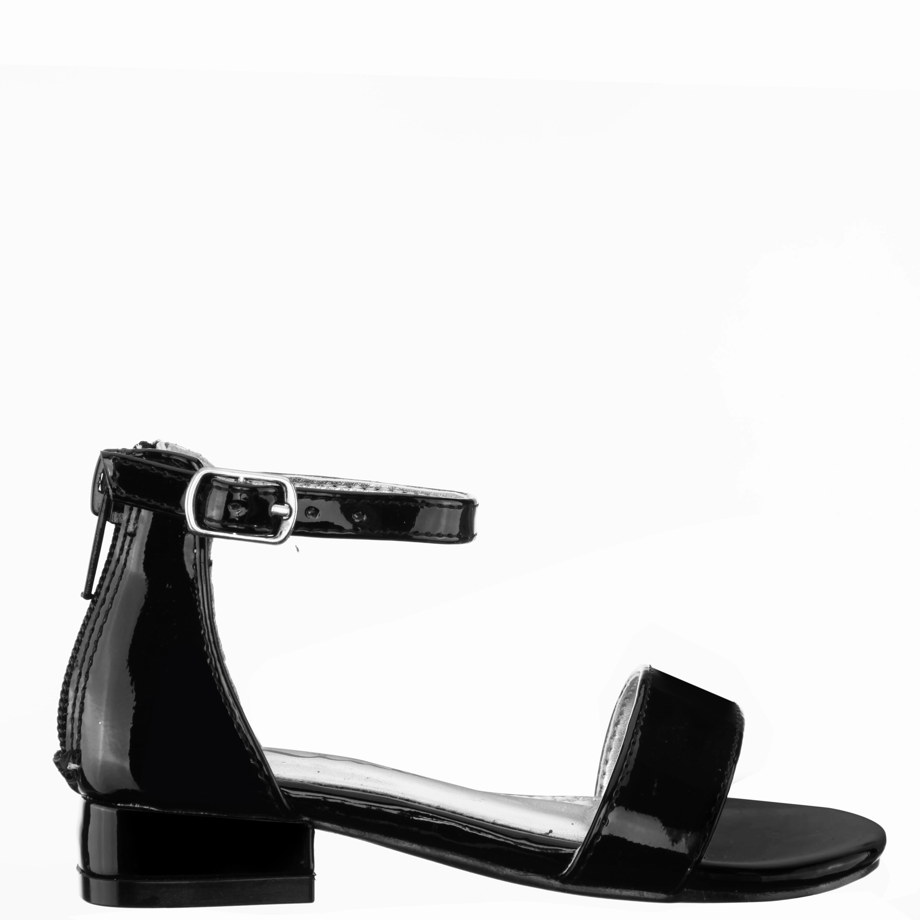 Wedges Shoes Sandals HIDI-T-BLACK PATENT