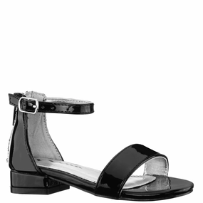 HIDI-T-BLACK PATENT Shoe Inserts For Sandals