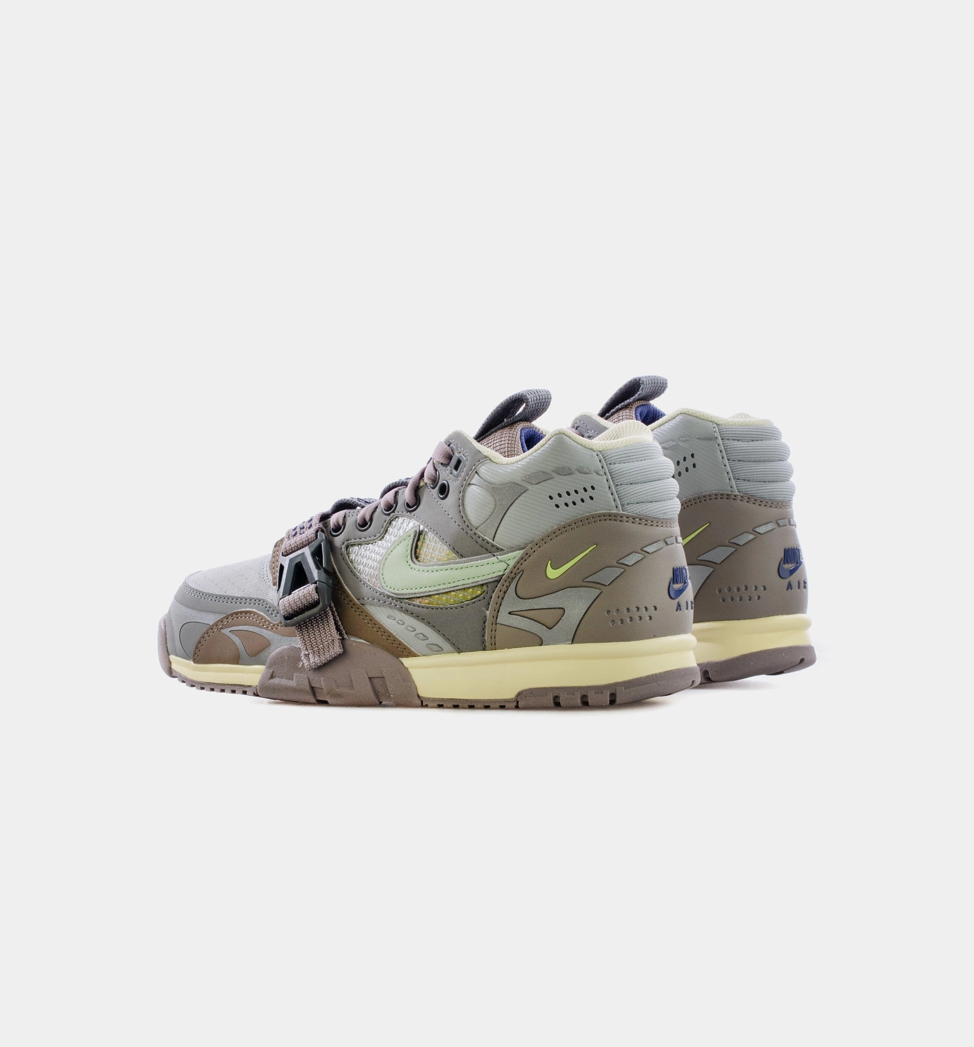 Air Trainer 1 Utility Light Smoke Grey Mens Lifestyle Shoe - Light Smoke Grey/Honeydew/Particle Grey Hiking Shoes New Zealand