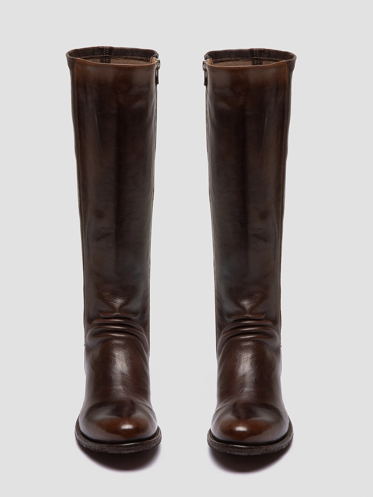 Standard Mte Snow Boot LISON 035 - Brown Stretch Leather Boots