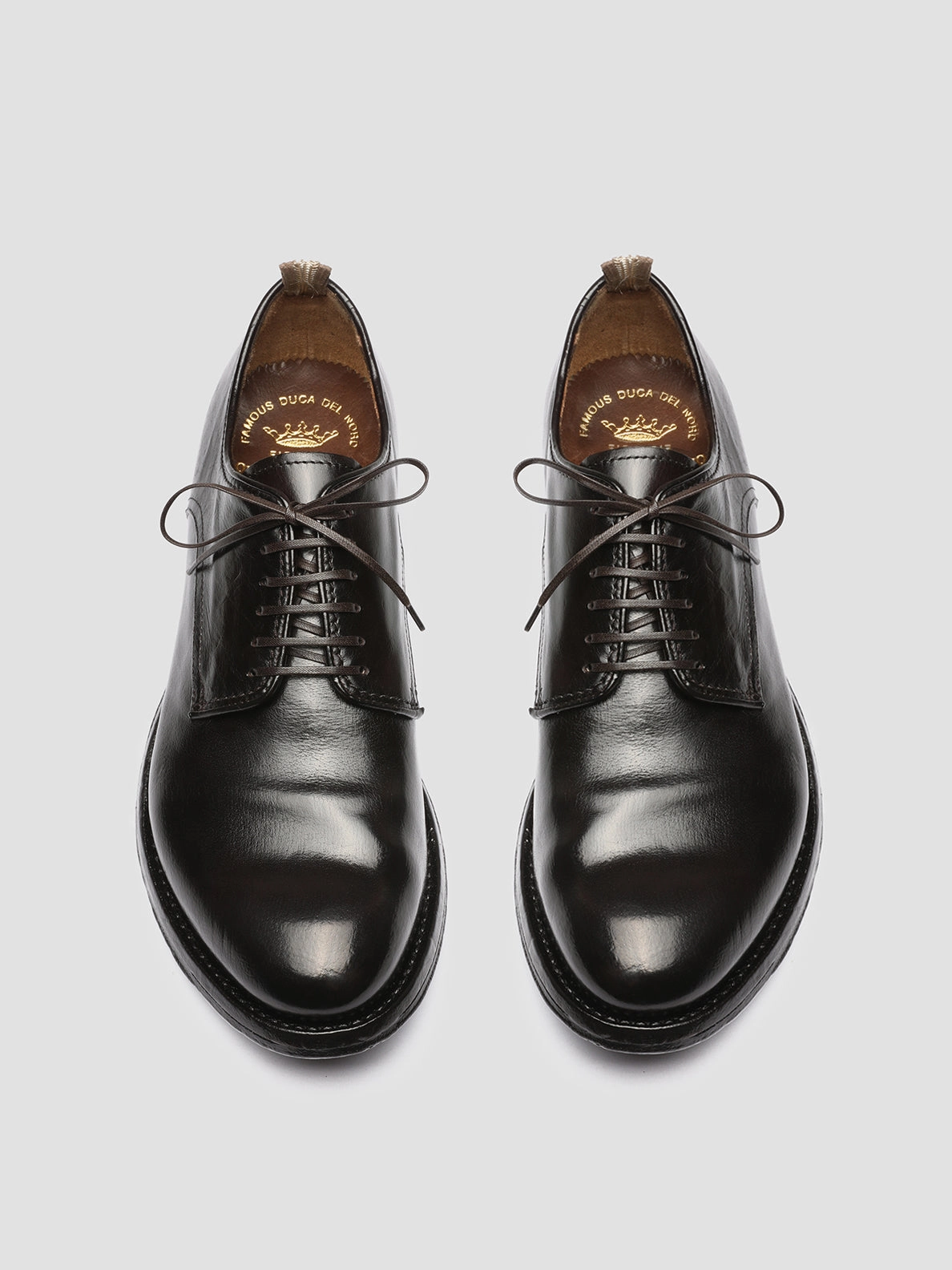 Derbies Shoes ANATOMIA 012 - Dark Brown Leather Derby Shoes