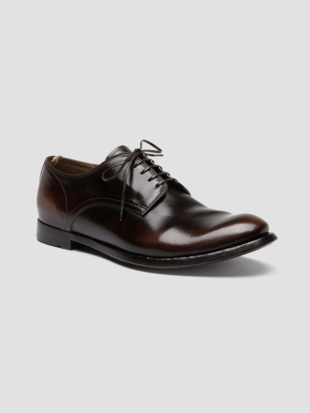 ANATOMIA 060 - Dark Brown Leather Derby Shoes Britton Road Lace-up Waterproof Shoe