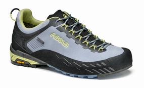ASOLO WOMEN'S ELDO LTH GV LOW - BLUE FOG/MIMOSA Hiking Shoes For Angels Landing