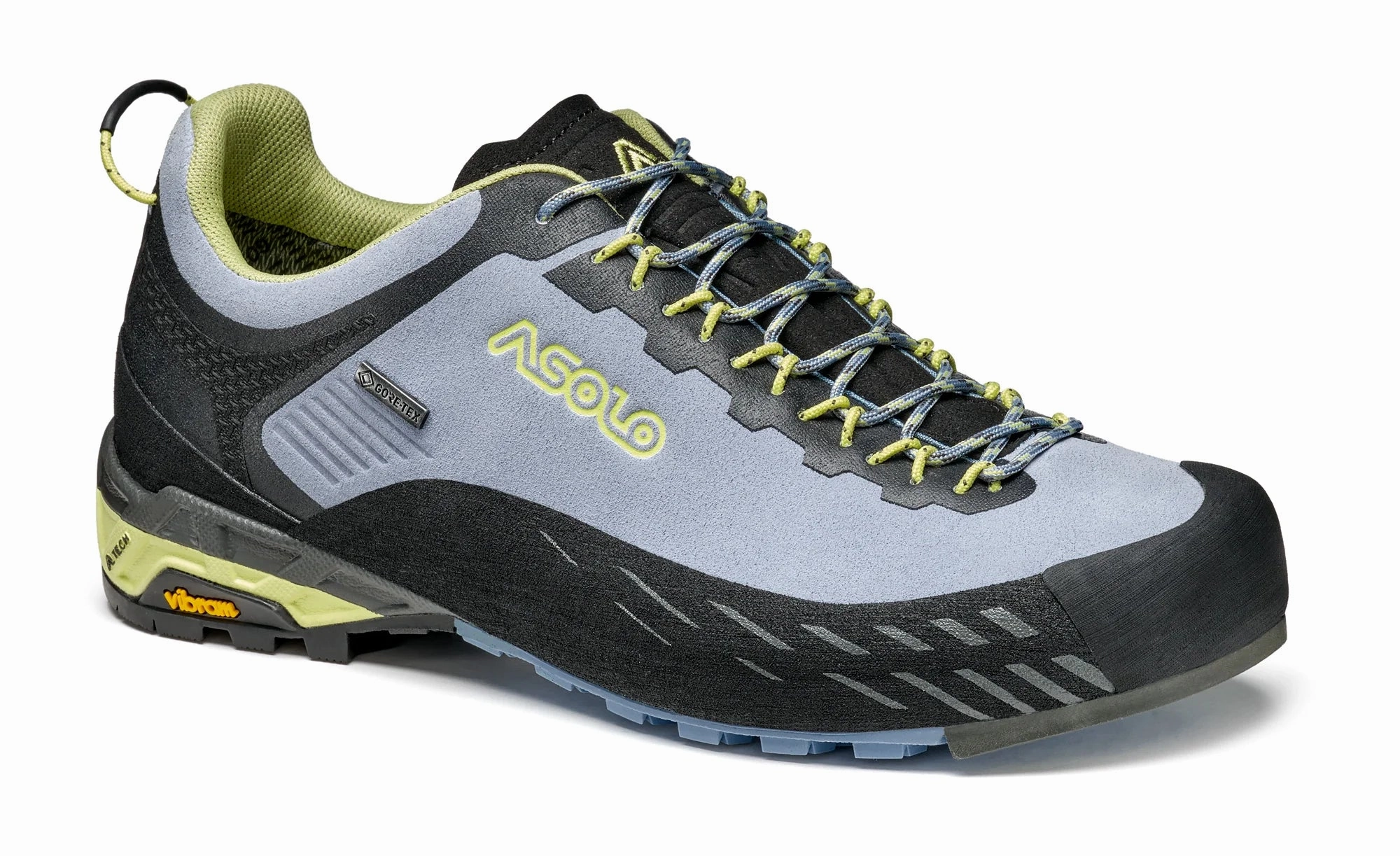 Hiking Shoes Maui ASOLO WOMEN'S ELDO LTH GV LOW - BLUE FOG/MIMOSA