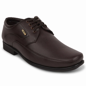 Mountain Derby Shoes Fortune Brown Formal Lacing Derby Shoes For Men UVL-134 By Liberty