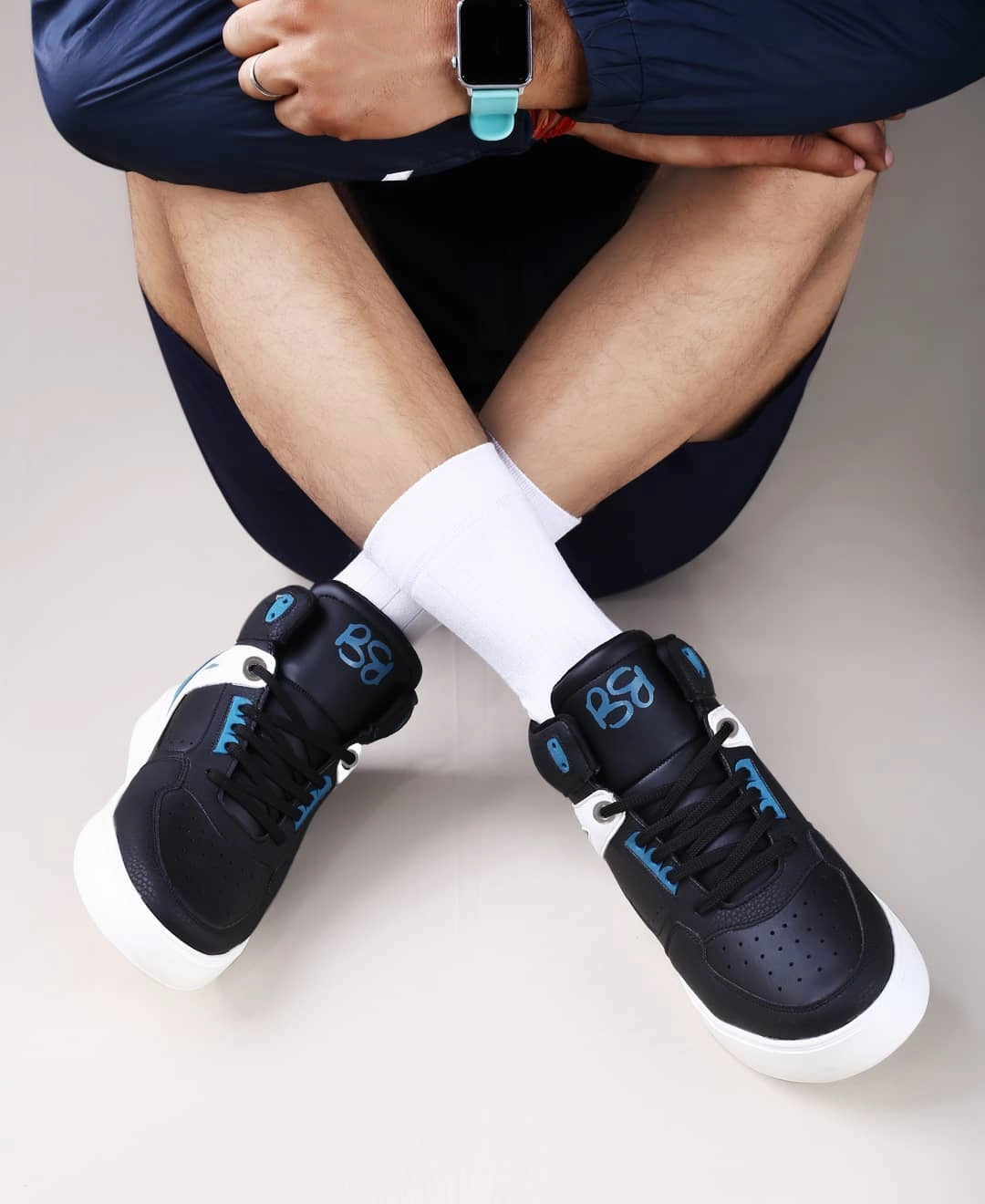Basketball Shoes That Look Casual Bacca Bucci Sylvia Chunky-Sole Mens Sneakers - Ultra-Lightweight Casual Shoes