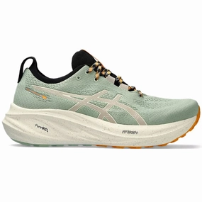 Men's Asics Gel-Nimbus 26 TR, Nature Bathing/Fellow Yellow, 7.5 D Medium Asics Shoes Nordstrom Rack