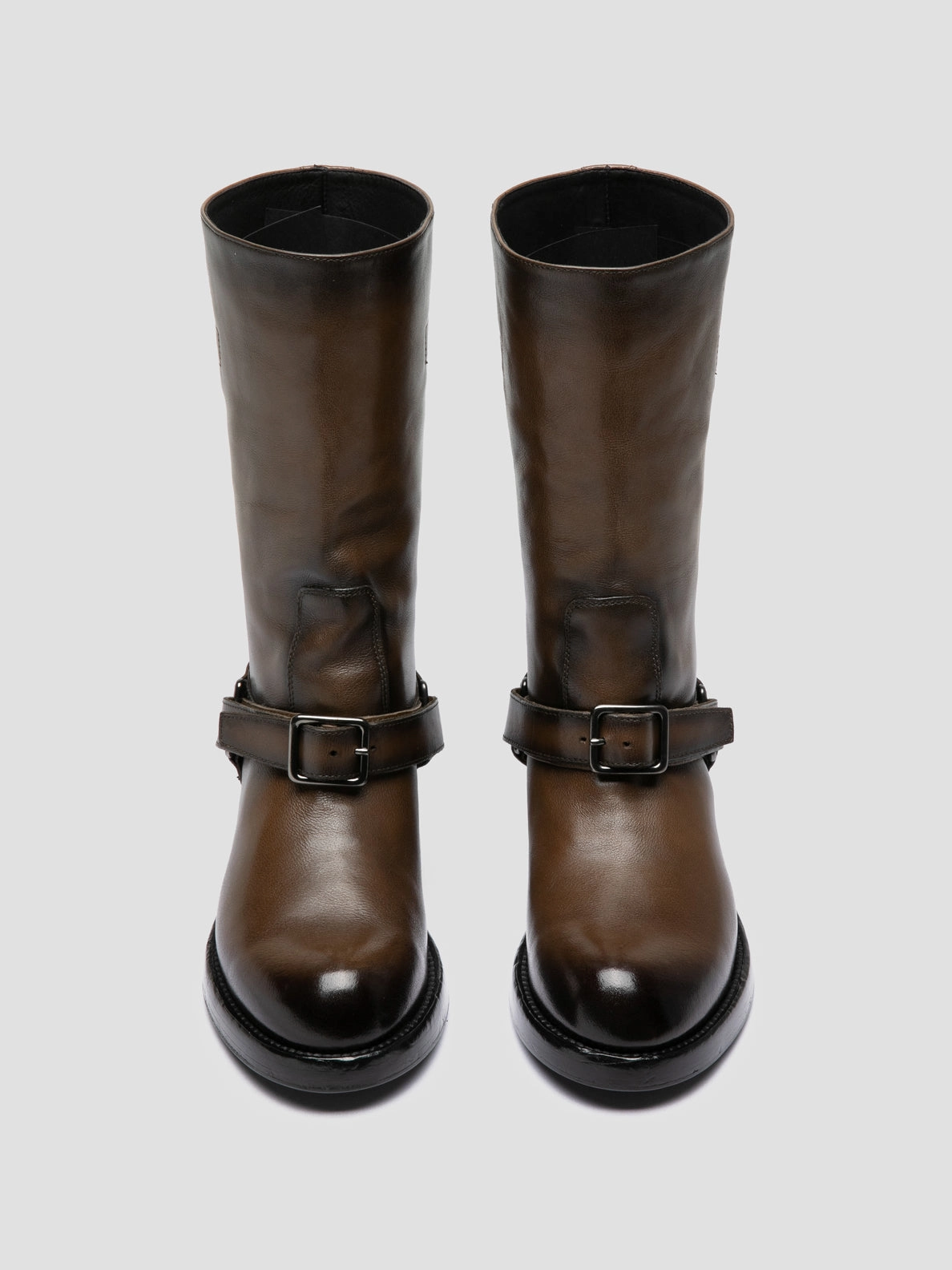 BERYL 010 - Green Leather Pull-On Boots Ugg Adirondack Snow Boot