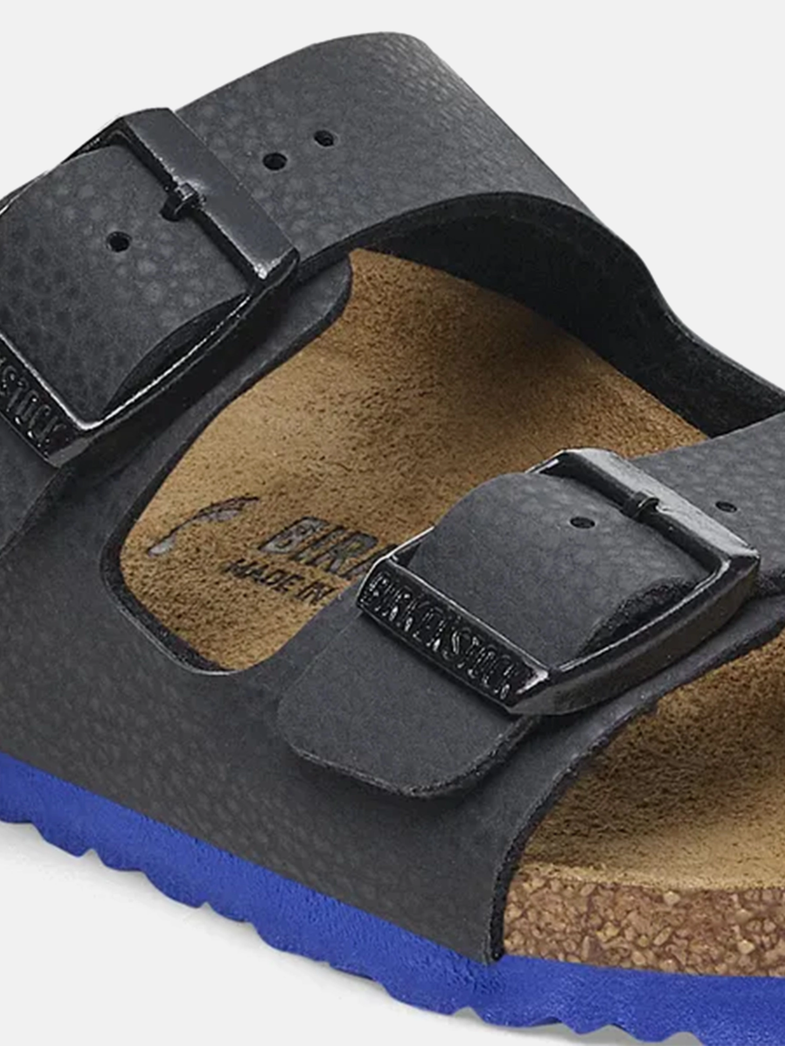 BIRKENSTOCK Boys Arizona BF Sandals in Black Toms Sandals