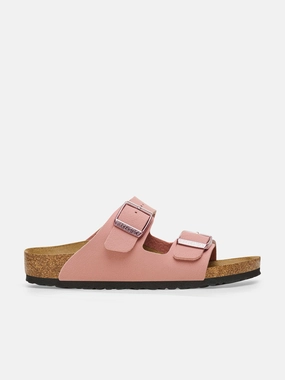 BIRKENSTOCK Girls Arizona Classic Sandals in Pink Sandals With Block Heel