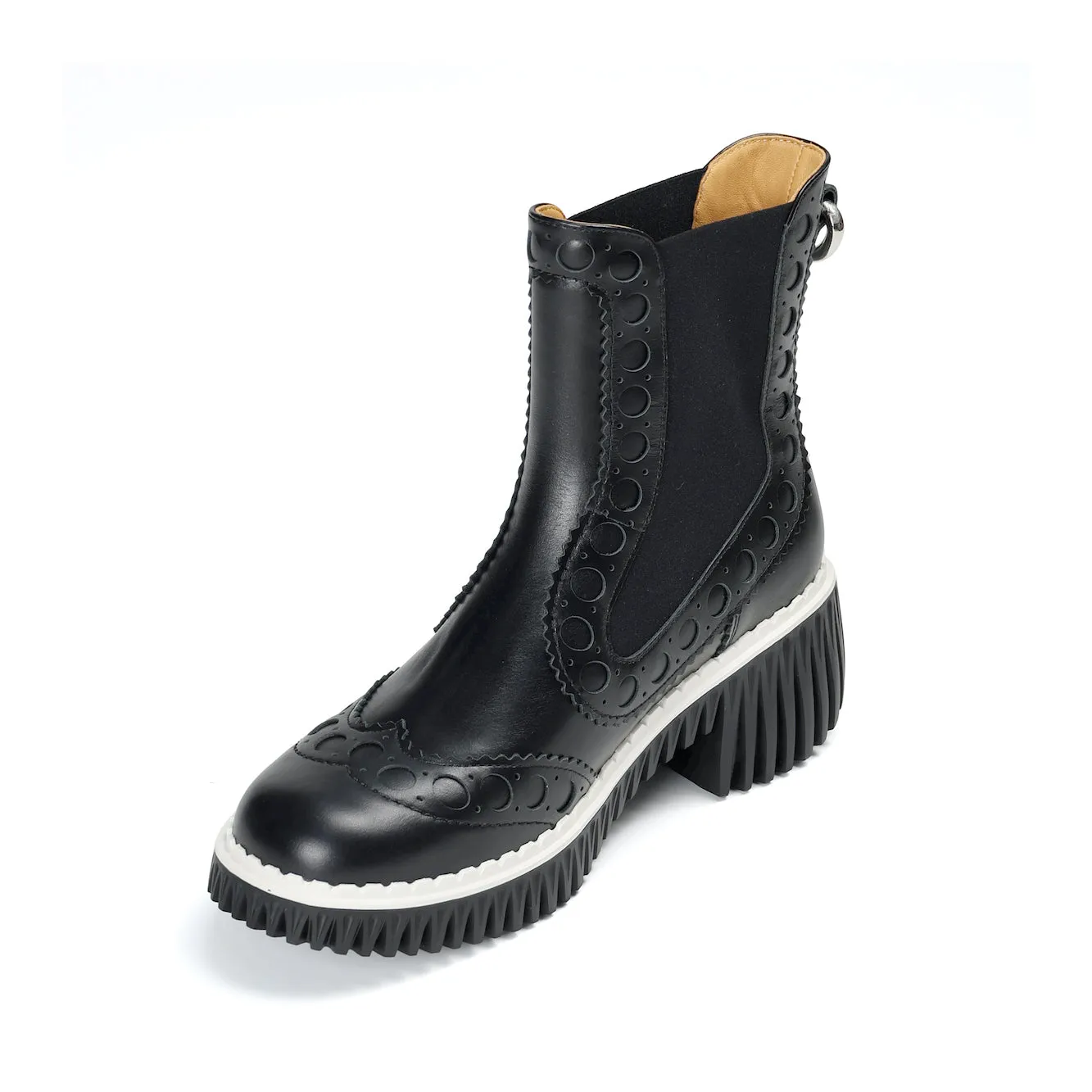 Brogue Platform Oxford PLITA CILLO BLACK