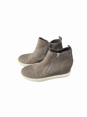 Boots Ankle Flats By Madden Girl In Grey, Size: 6.5 Winter Snow Boots Waterproof