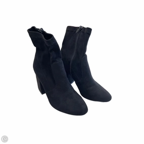 Boots Ankle Heels By Madden Girl In Black, Size: 6 Elephant Leather Boots