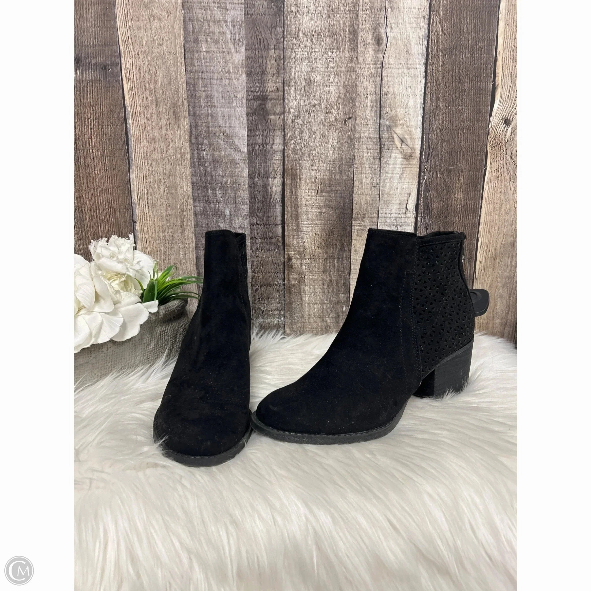 Twisted X Slip On Boots Boots Ankle Heels By Madden Girl In Black, Size: 7