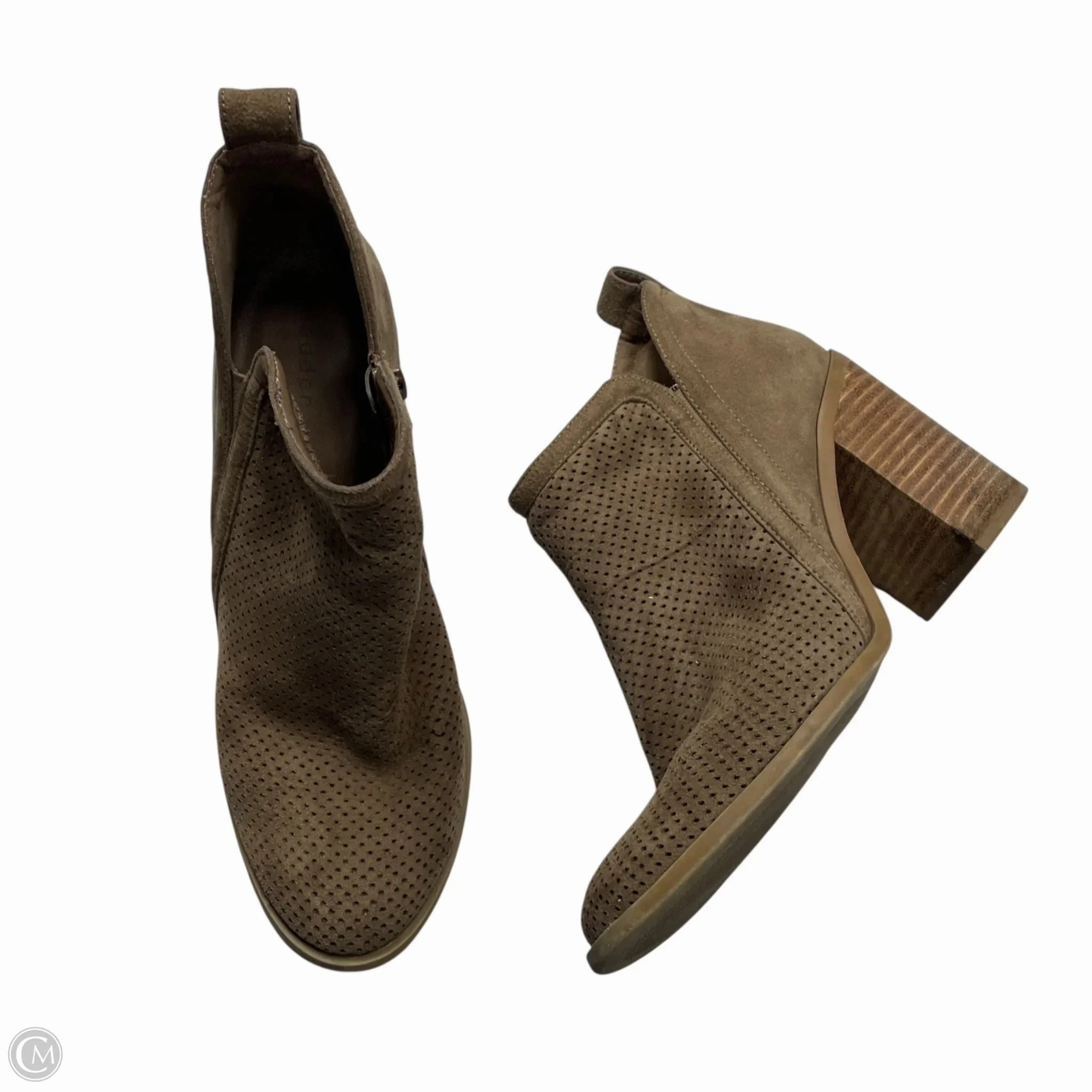 Buckles For Boots Boots Ankle Heels By Madden Girl In Bronze, Size: 8