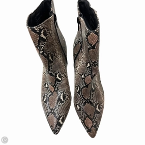 Altama Boots Boots Ankle Heels By Madden Girl In Snakeskin Print, Size: 7.5