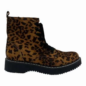 Boots Combat By Madden Girl In Animal Print, Size:7 Barbie Boots