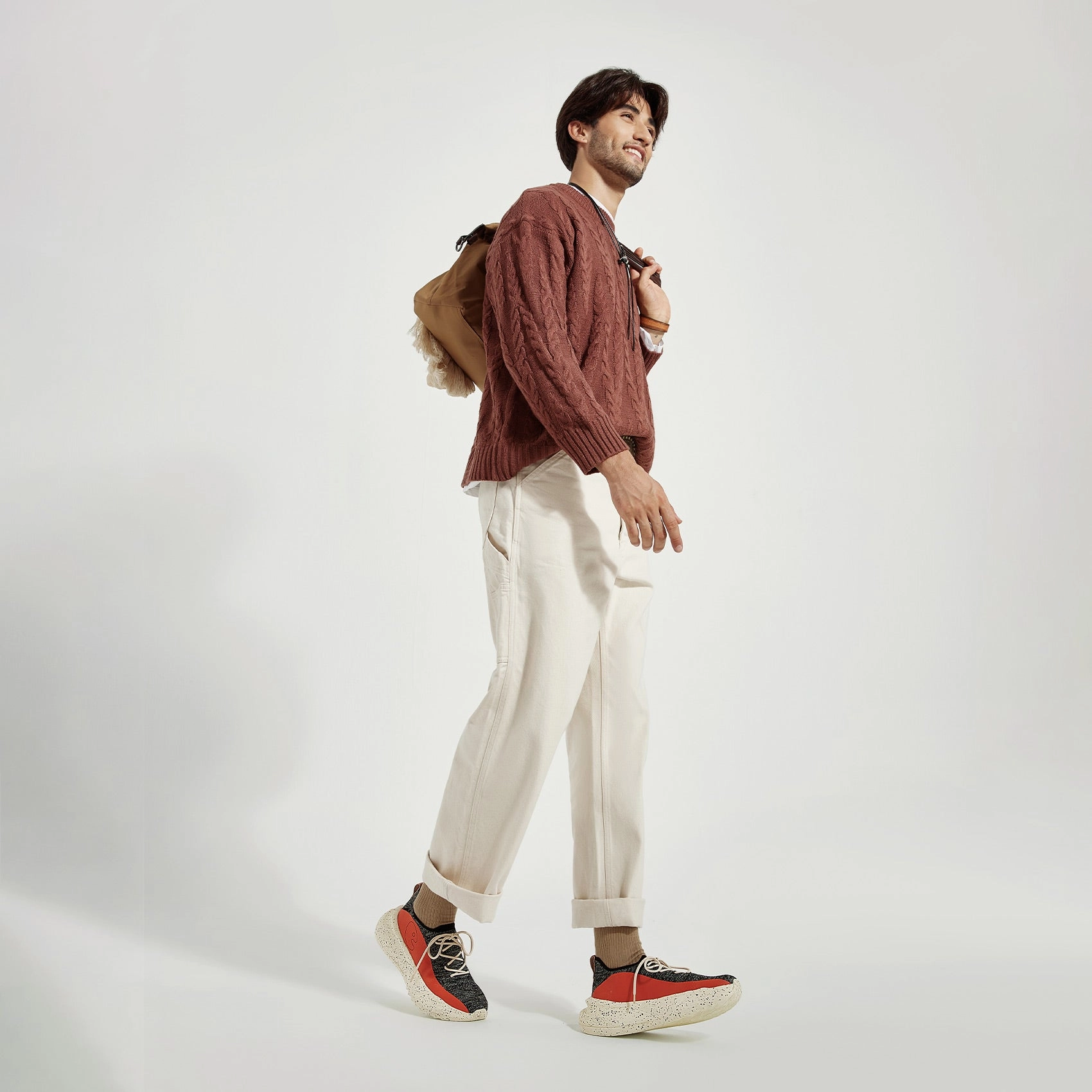 Evolv Climbing Shoe Rubber Bouncing Black Ruzaf IV Men