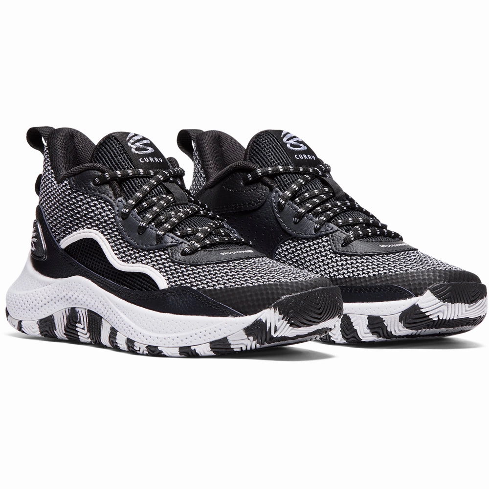 Vintage Basketball Shoes Boys' Under Armour Youth Curry 3Z Basketball Shoes