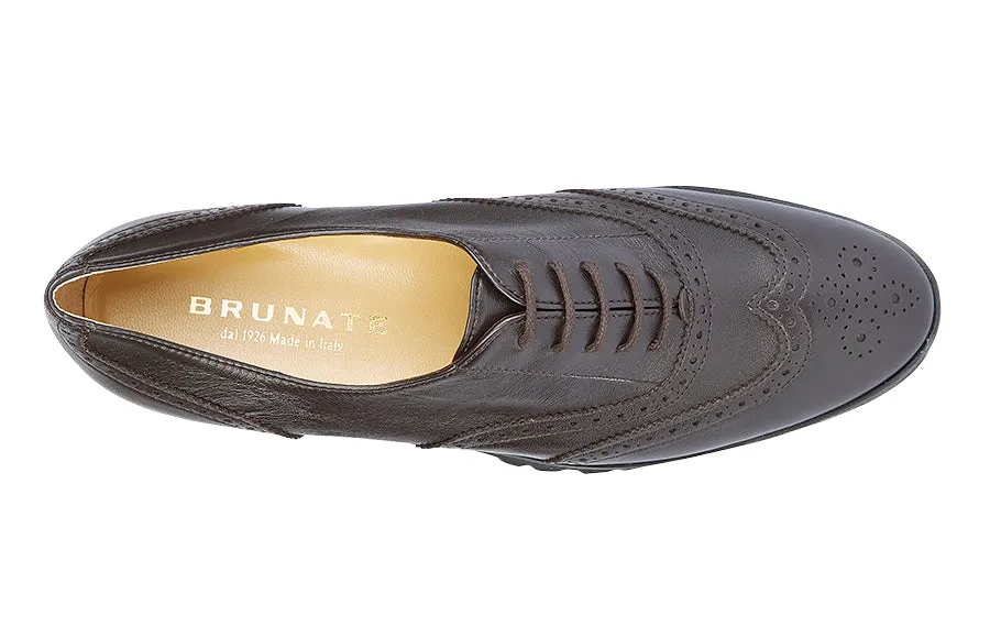 Br Dixon Brown Brogues For Wide Feet