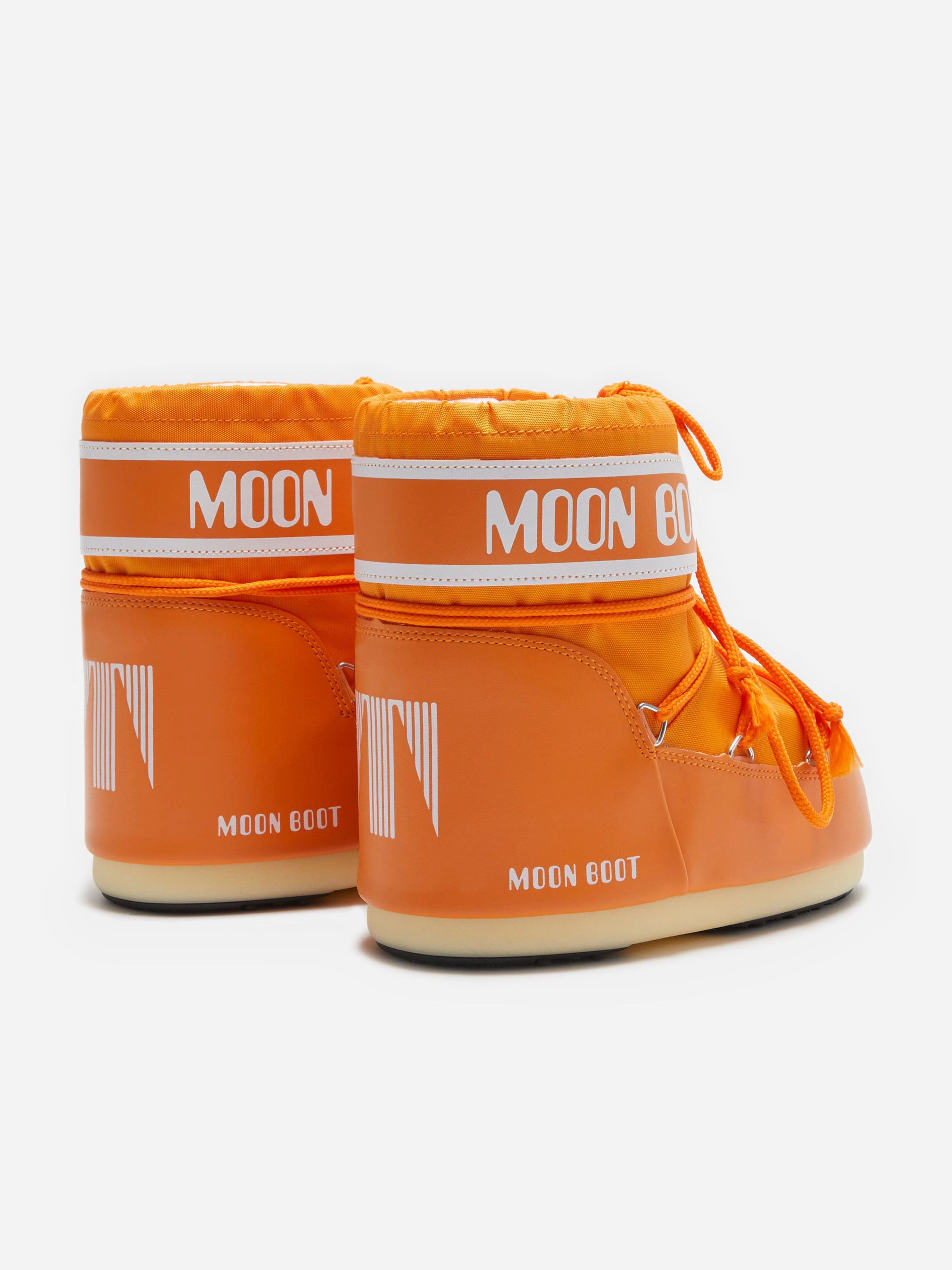 Trendy Boots Moon Boot Girls Icon Low Boots in Orange