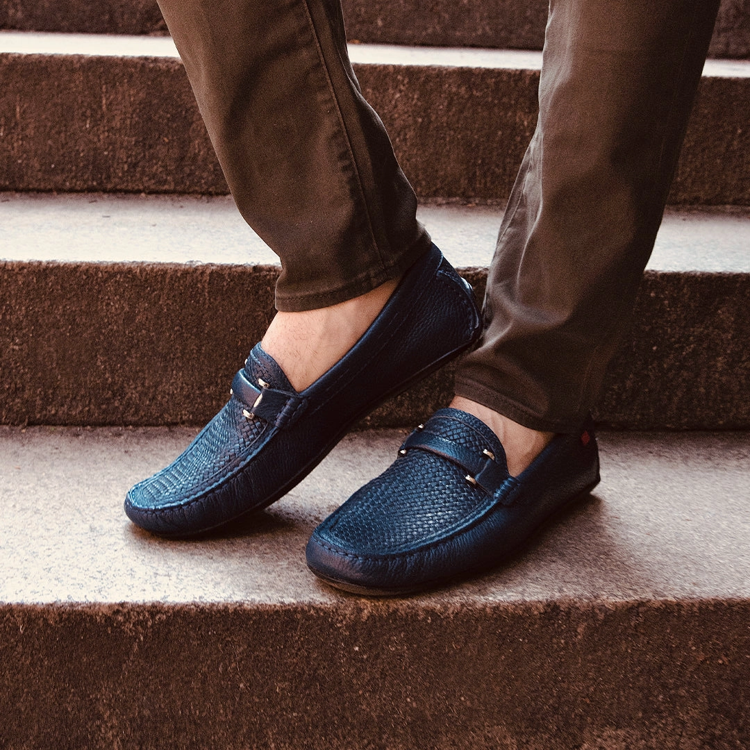 Bryant Park Weave, Men Croc Loafers