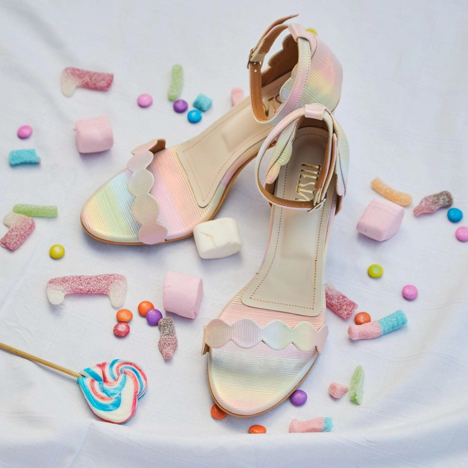 Bubblegum Block Heels - Sugar Rush Best Comfortable High Heels