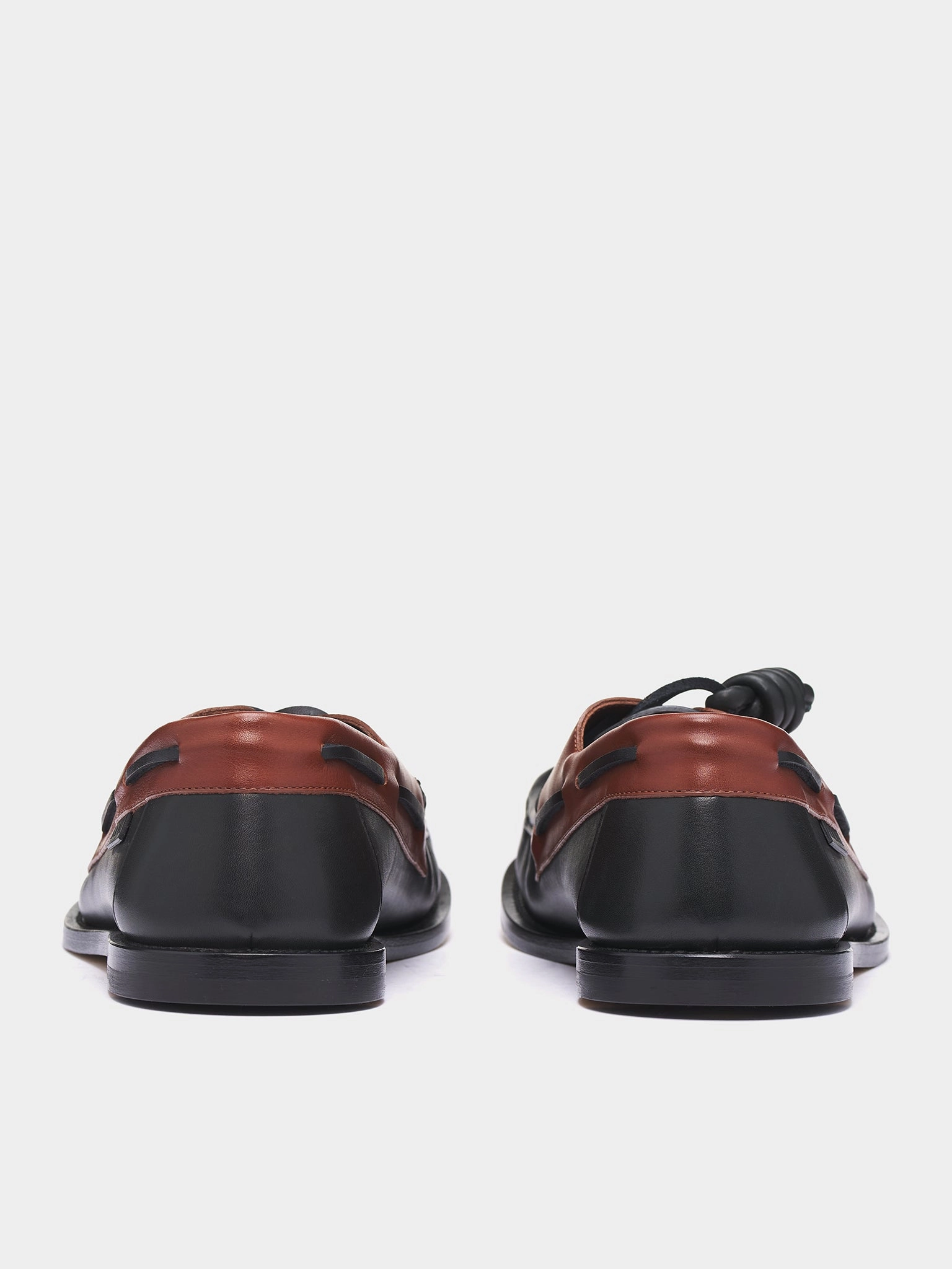 Adrian Snaffle Loafers Campo Boat Shoes (M816S08X01-DARK-CARAMEL-BLACK)