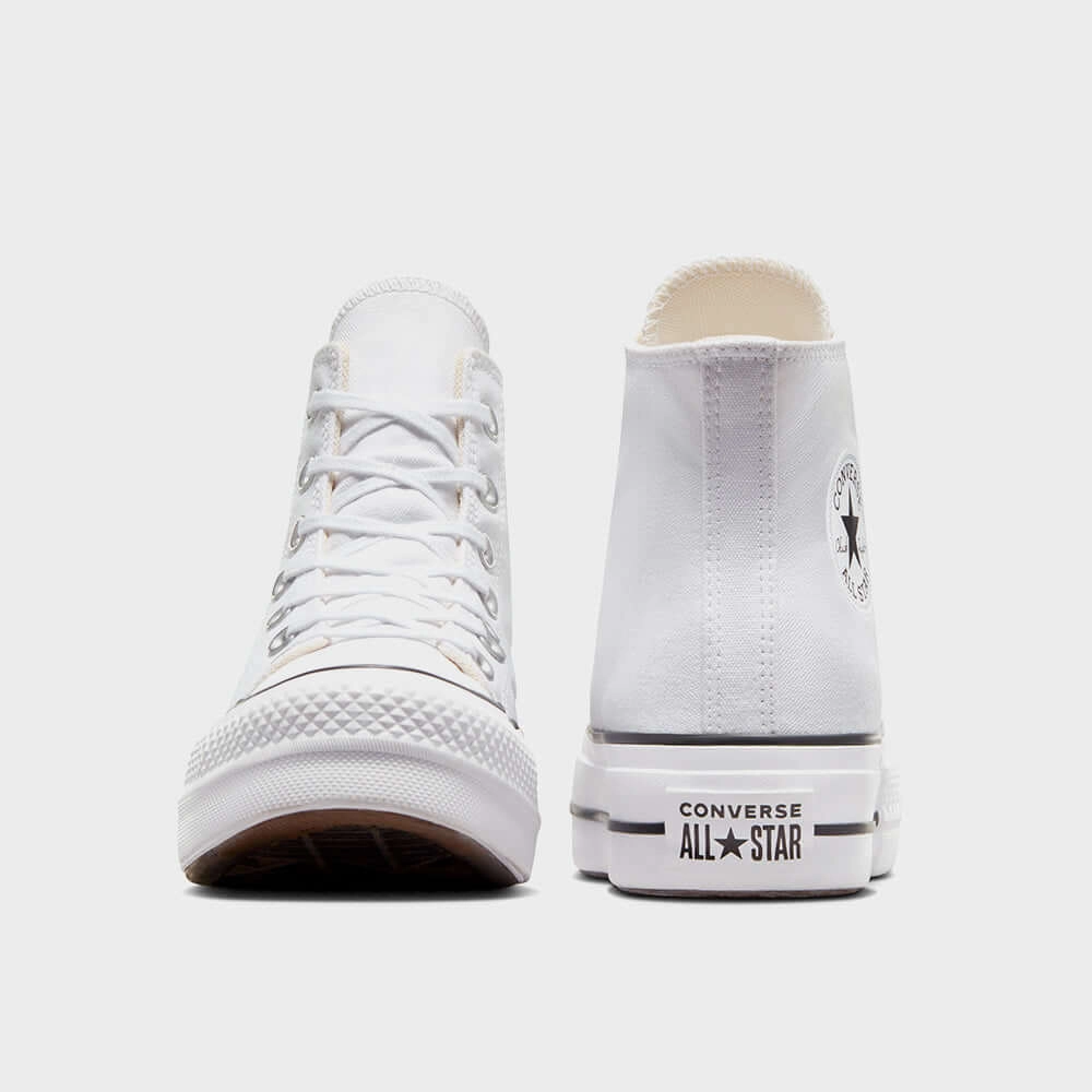 Converse Womens All Star Platform High Top Sneakers White York Sneakers