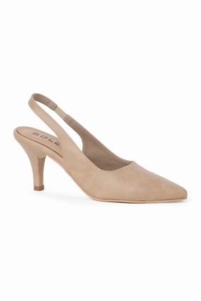 SOLES Textured Pumps High Heels And Nylons