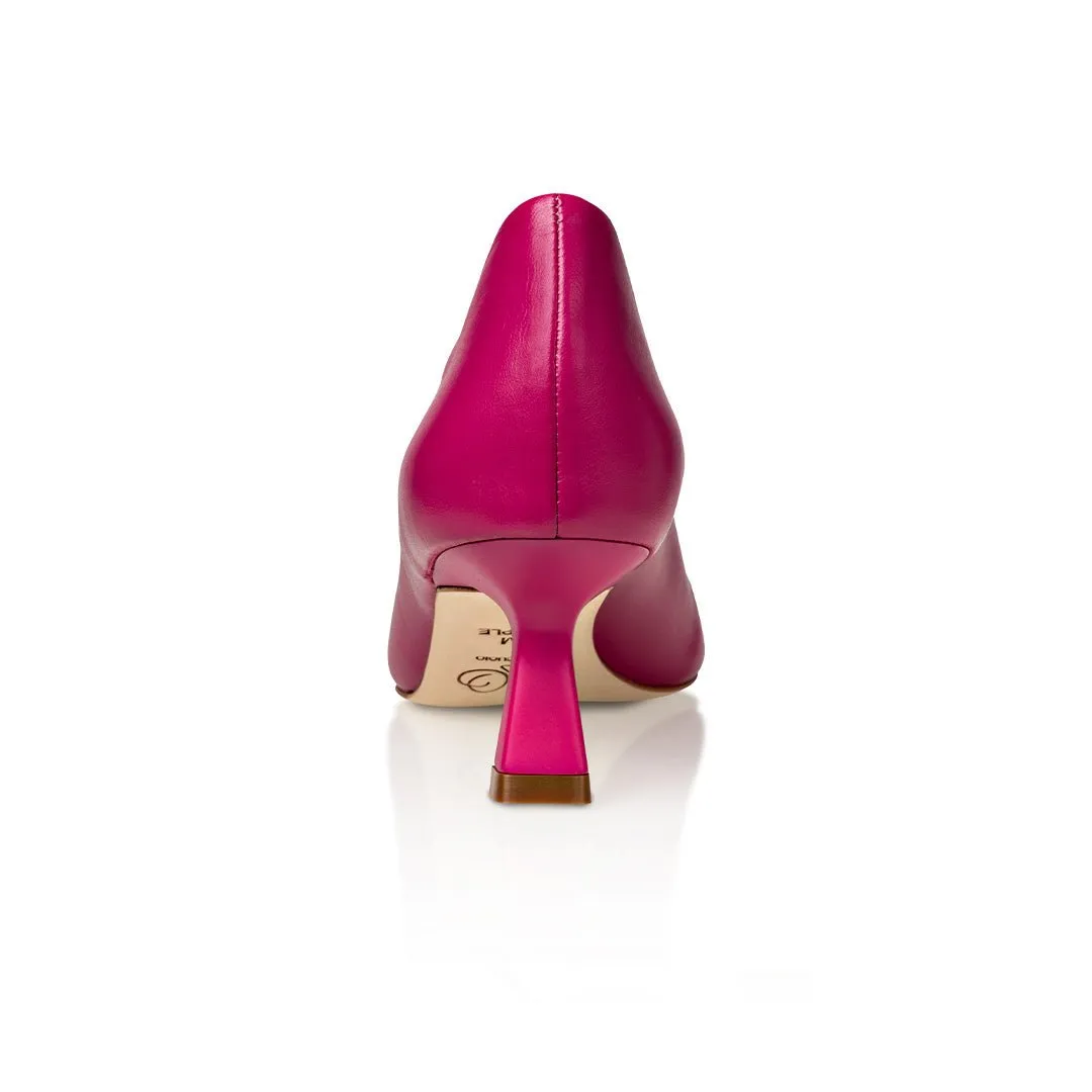 Celine Pink Nappa Hidden Heels