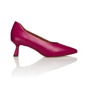 High Heels Back Celine Pink Nappa