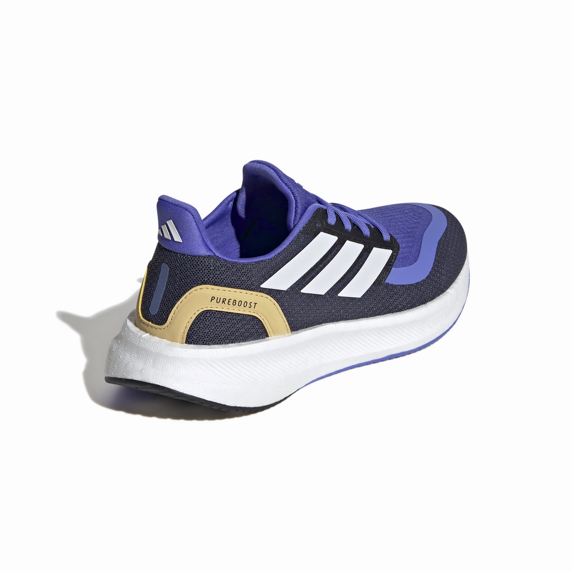 Boys' Adidas Youth Pureboost 5 Purple Adizero Basketball Shoes