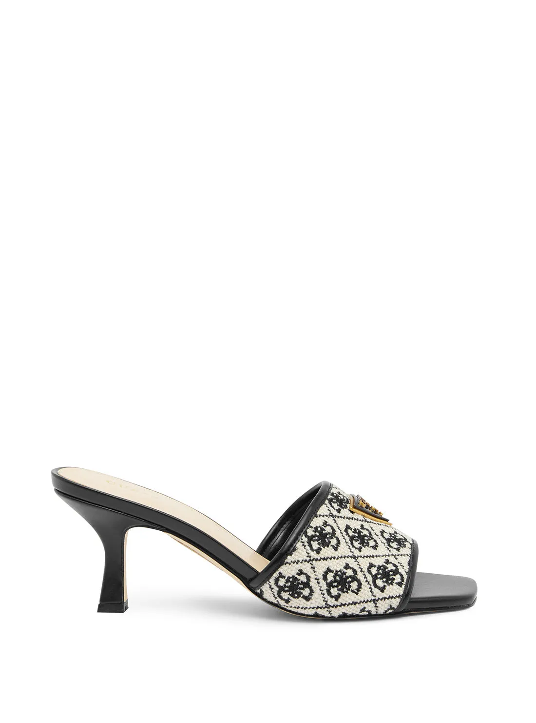 Black Rinit Kitten Heels Formal High Heels