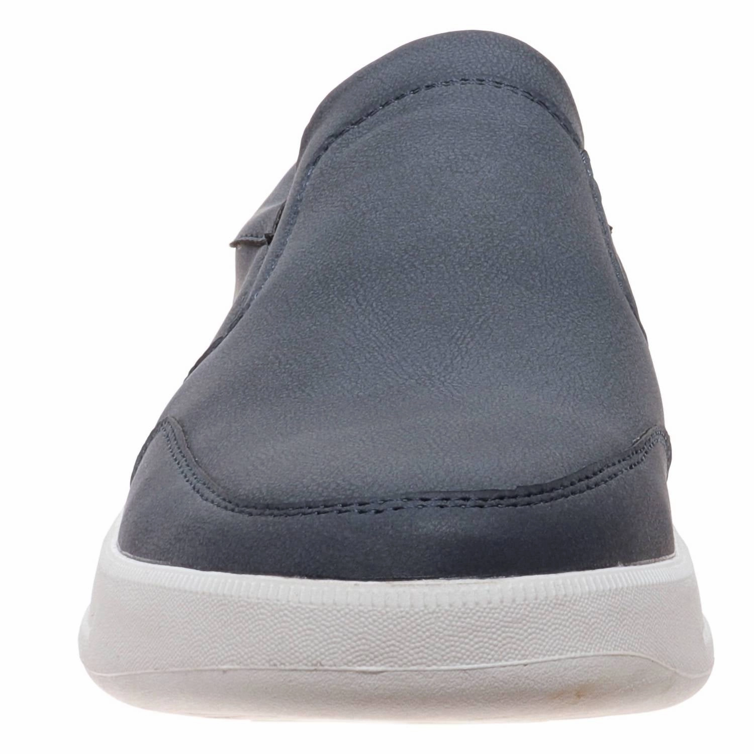 Men's Marco Ferrara Casual Loafer In Navy Blue Tory Burch Ballet Loafers