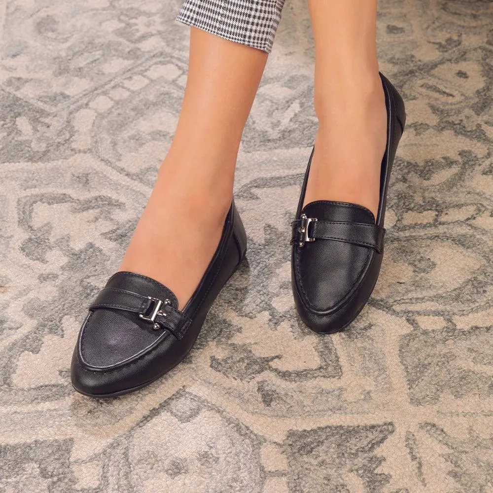 Reddit Loafers Tresmode Sativa Black Women's Dress Loafers