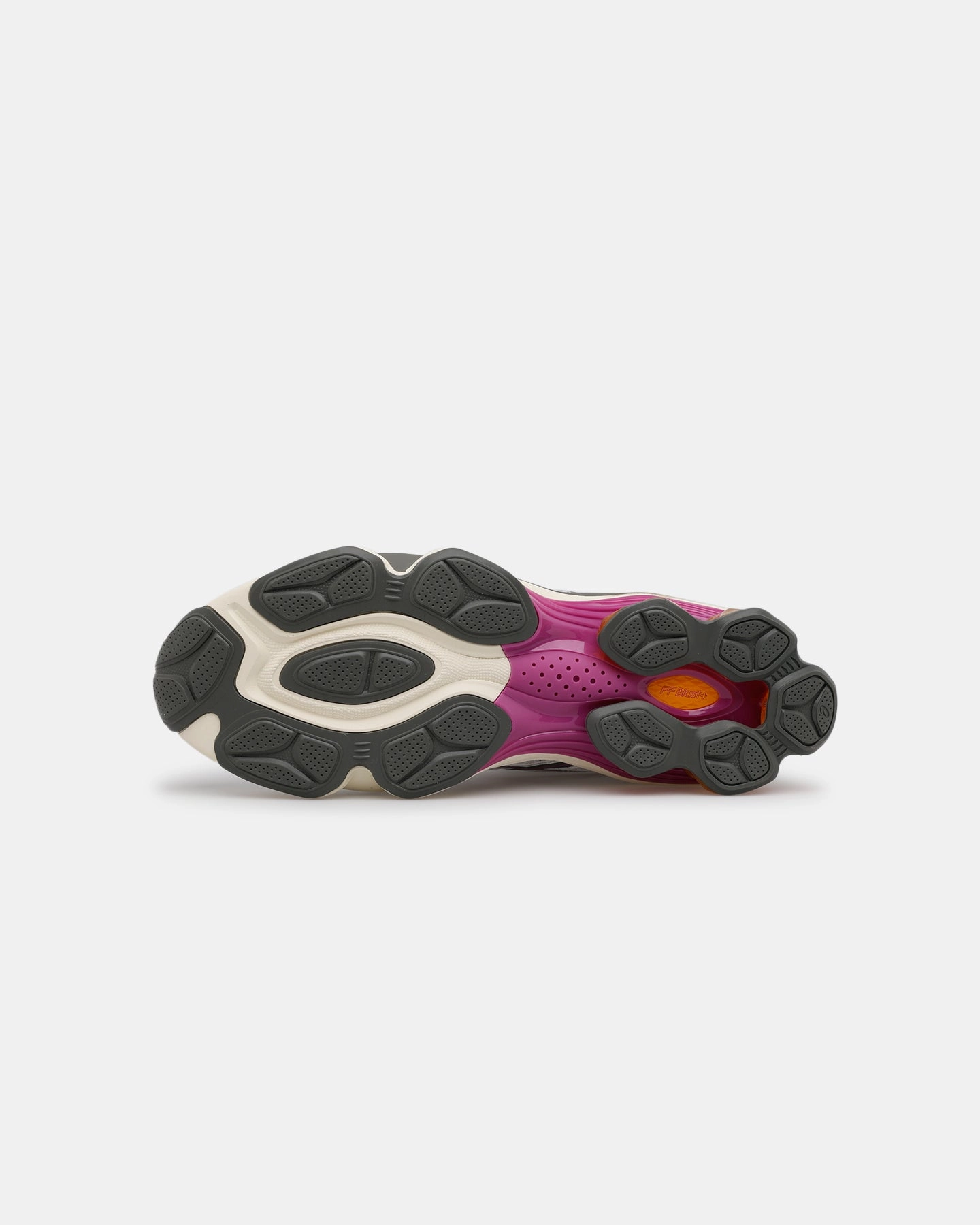 Asics Carbon Plate Running Shoes Asics Gel-Kinetic Fluent "Truffle" White/Purple