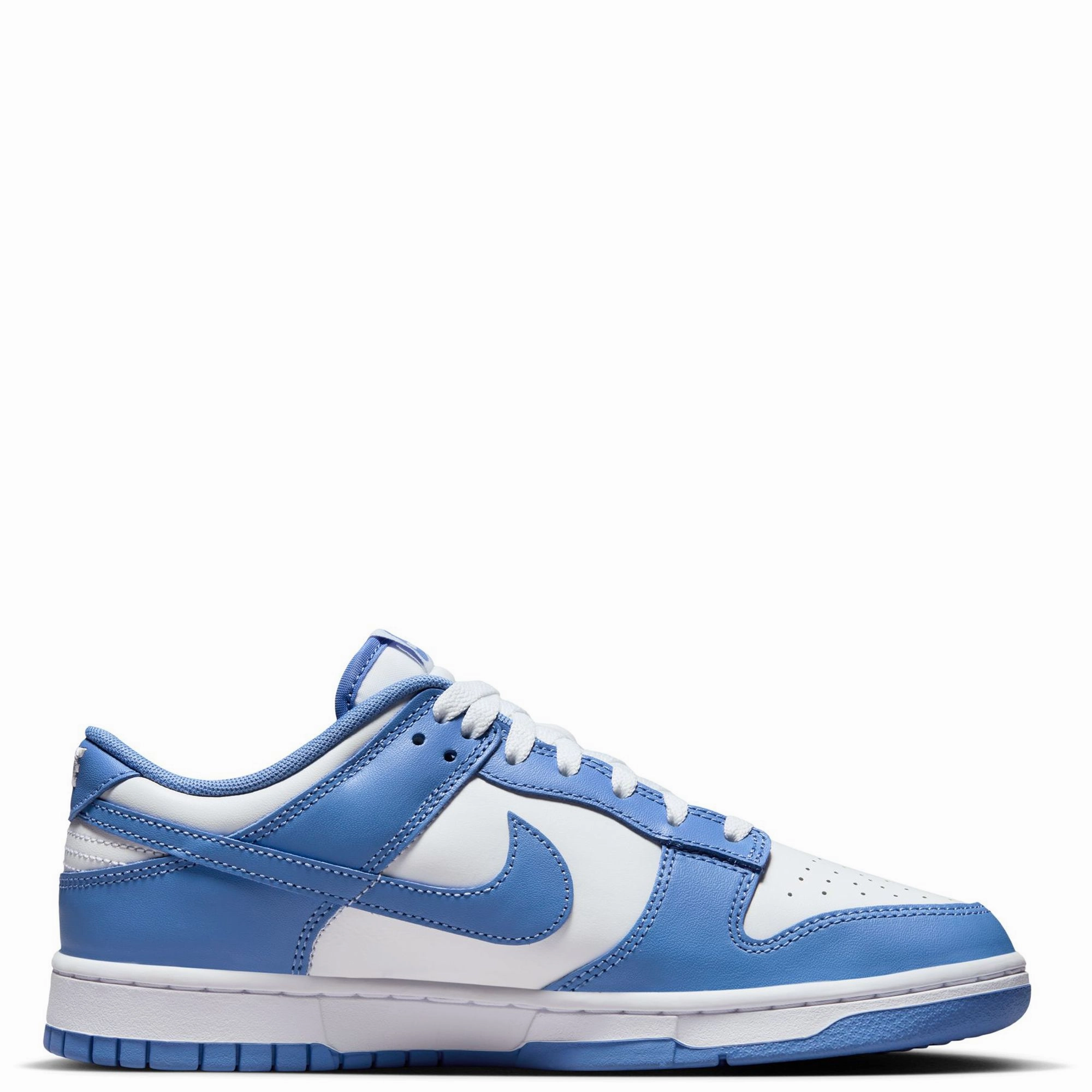 Nike Men's Dunk Low Retro Shoes - Polar Blue / White Nike Snow Shoes