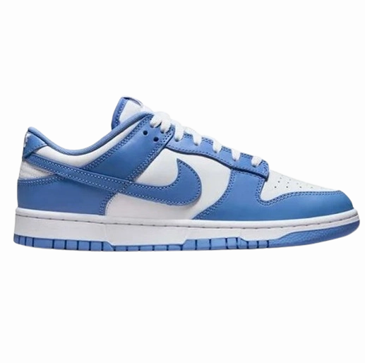 Nike Lebron Xi Shoes Nike Men's Dunk Low Retro Shoes - Polar Blue / White