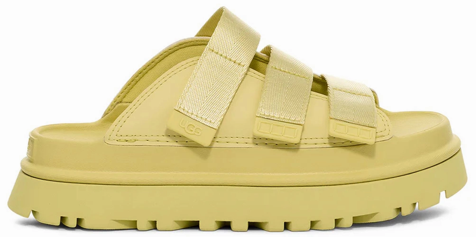 UGG Women's GOLDENGLOW Slide Sandal Most Comfy Sandals