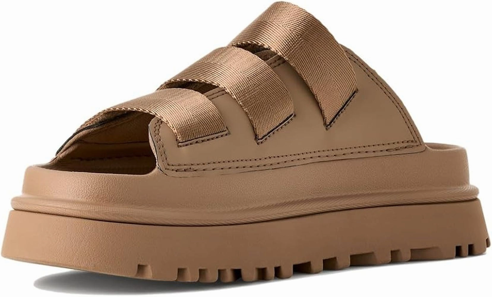 UGG Women's GOLDENGLOW Slide Sandal Low Heel Comfort Sandals