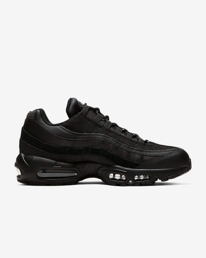 Coolest Custom Nike Shoes Nike Men's Air Max 95 Essential Shoes - Black / Dark Grey