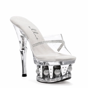 6" Disco Ball Rhinestone Platform Mule (ES629-JESSE) High Heel Perfume Set