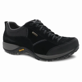 Dansko Women's Paisley Waterproof Sneaker (Wide) - Black Hiking Boa Laces