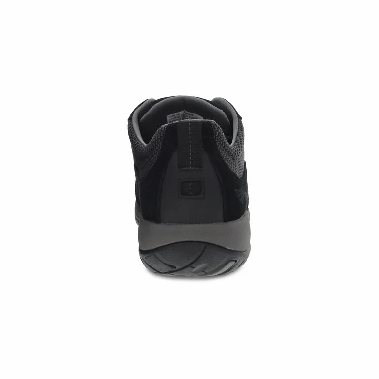 Fall Hiking Shoes Dansko Women's Paisley Waterproof Sneaker (Wide) - Black