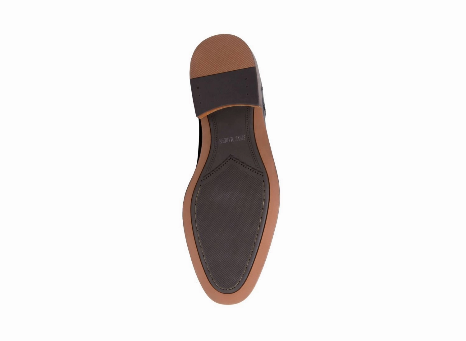 DERIUN BLACK LEATHER Braided Oxfords