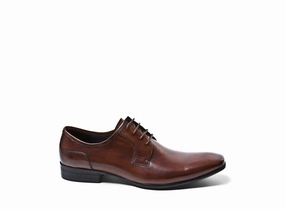 Colored Oxfords DESMOND TAN LEATHER