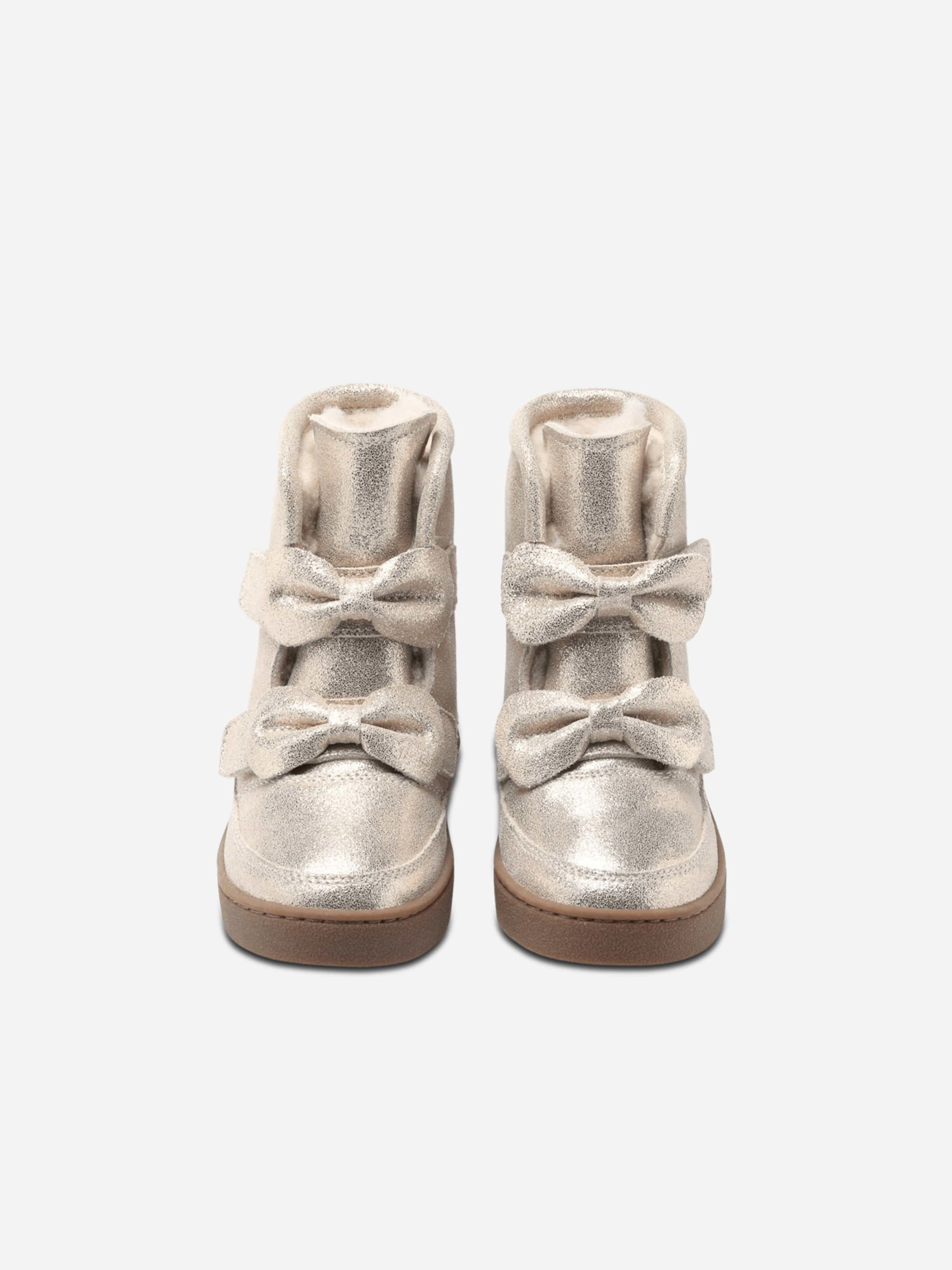 Boots - Steel Toe Donsje Girls Isa Exclusive Boots in Silver